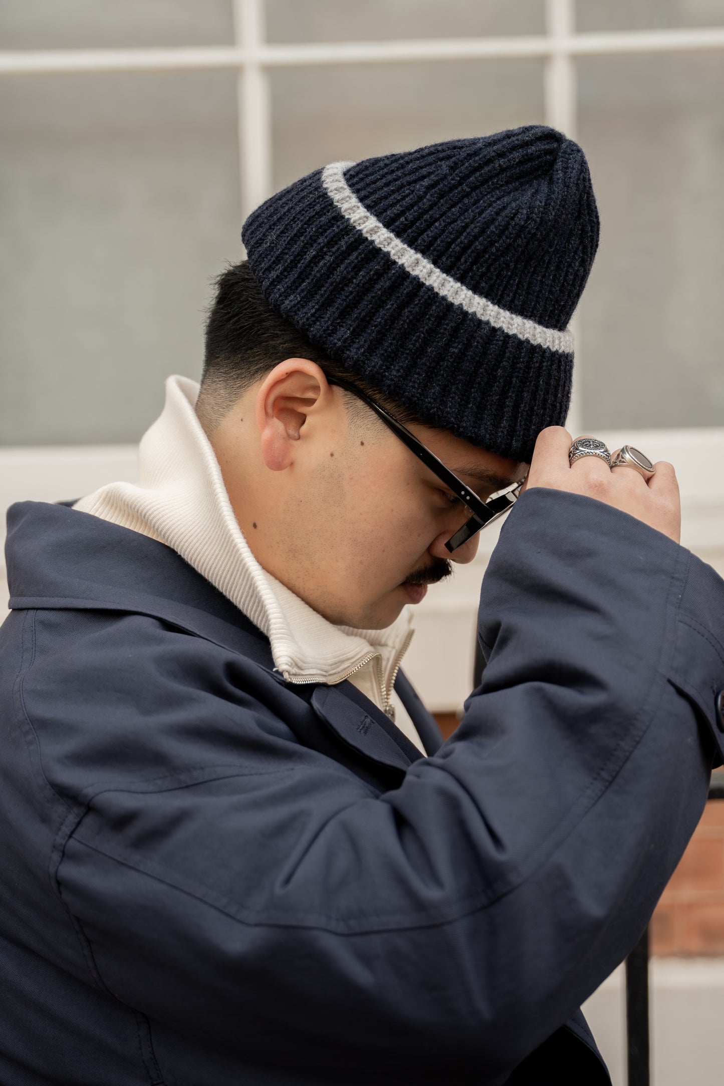 FOUNDATION BEANIE - NAVY