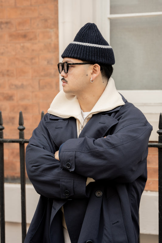 FOUNDATION BEANIE - NAVY